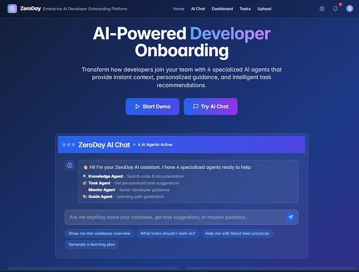 ZeroDay – Agentic AI Developer Productivity Assistant